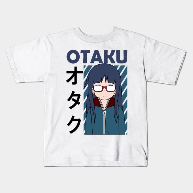 Otaku Girl Kids T-Shirt by nefuku